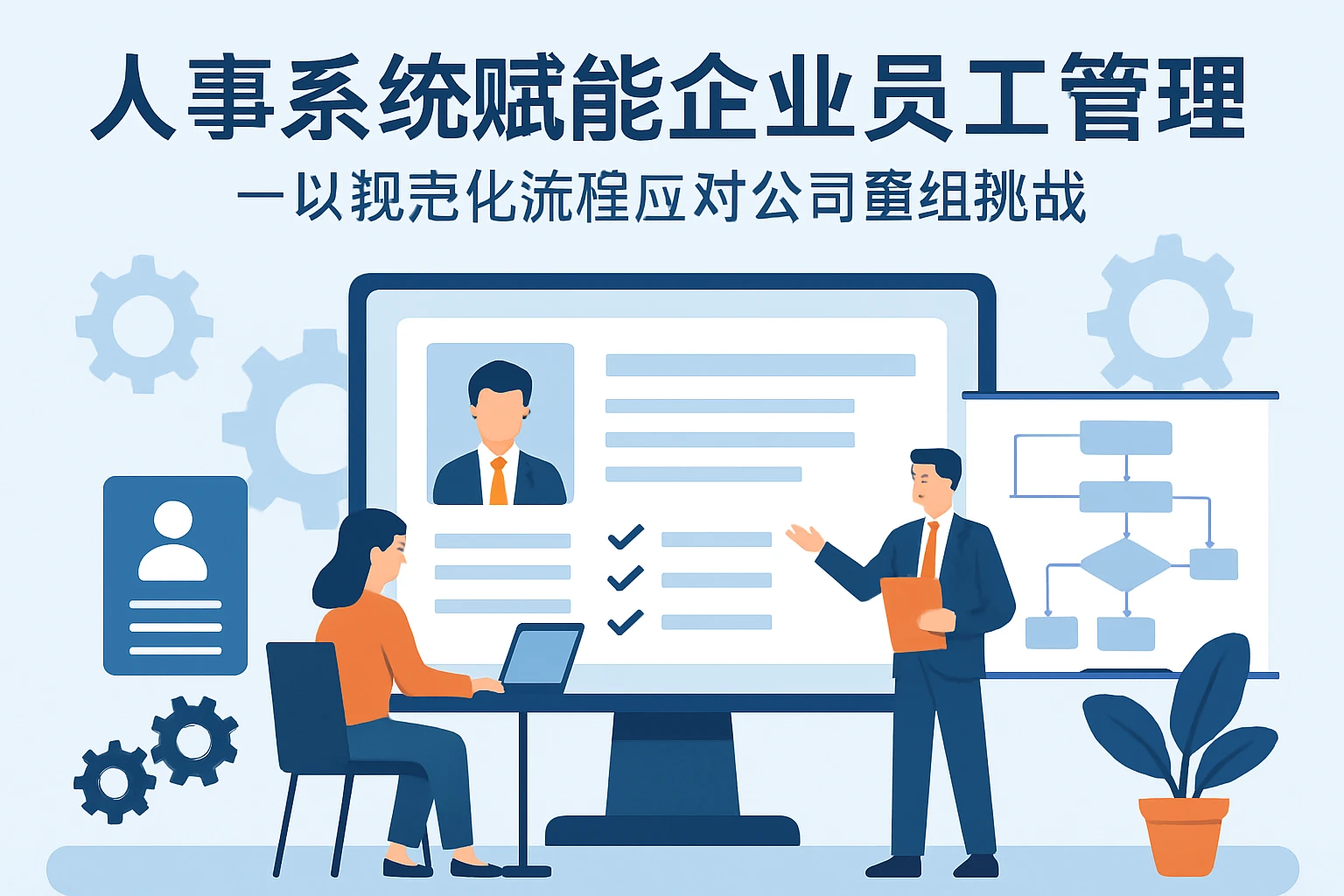 人事系统赋能企业员工管理——以规范化流程应对公司重组挑战