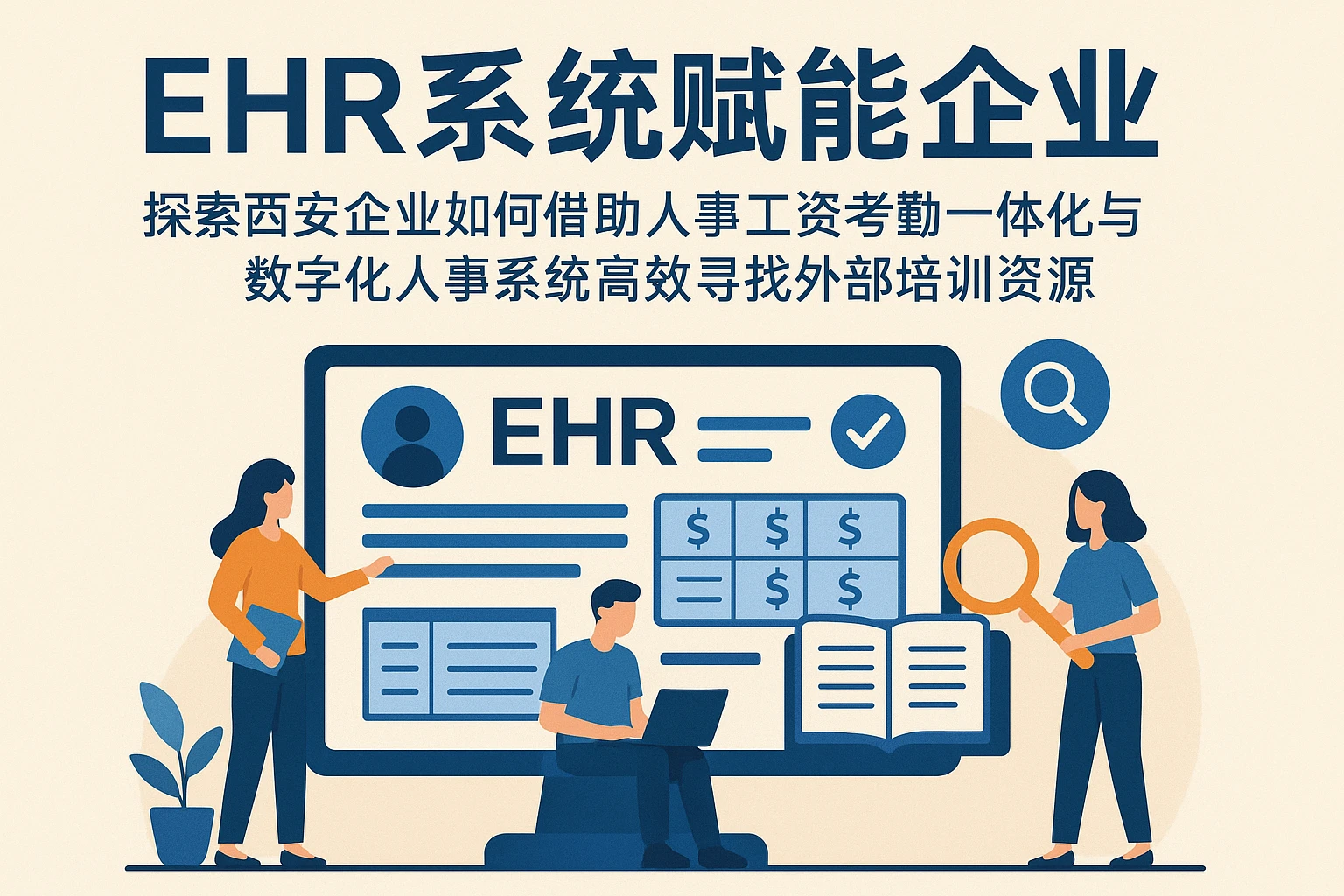 EHR系统赋能企业：探索西安企业如何借助人事工资考勤一体化与数字化人事系统高效寻找外部培训资源