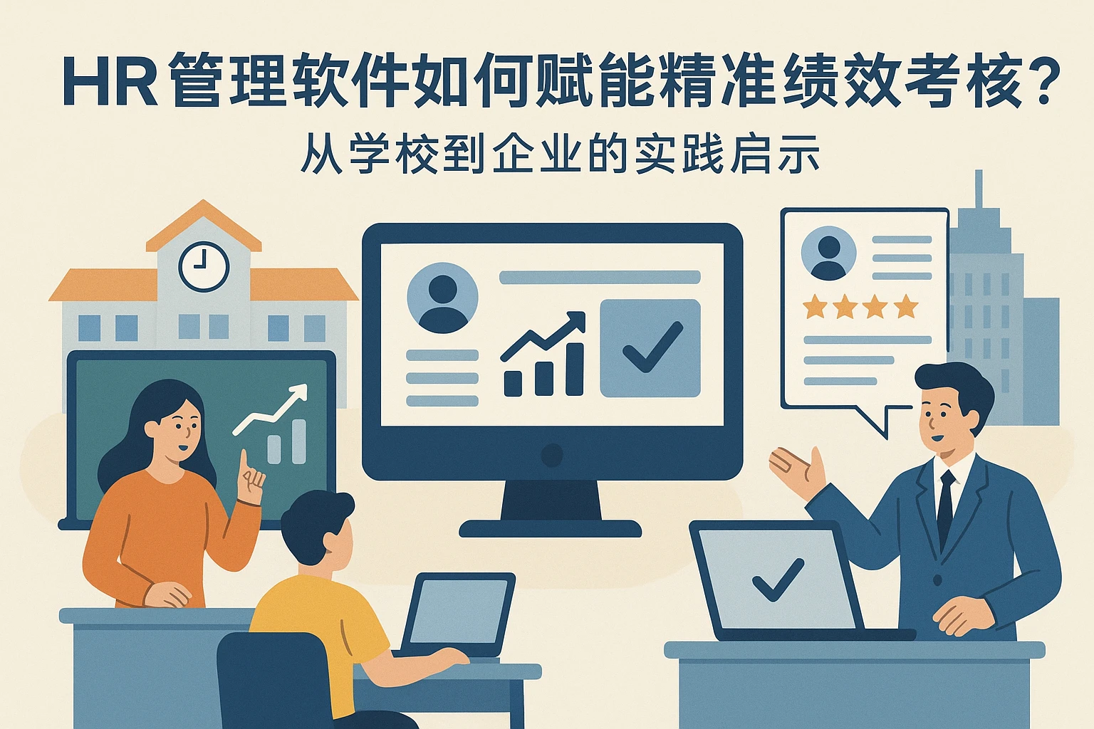 HR管理软件如何赋能精准绩效考核？从学校到企业的实践启示