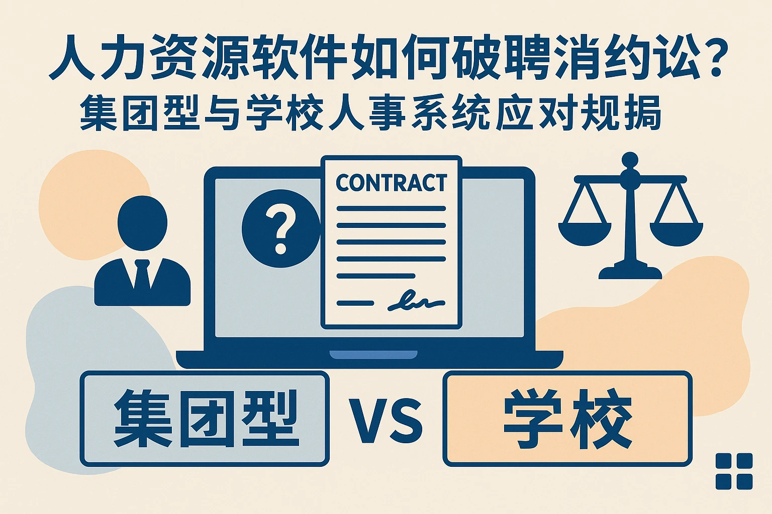 人力资源软件如何破解培训合同纠纷？集团型与学校人事系统的应对逻辑