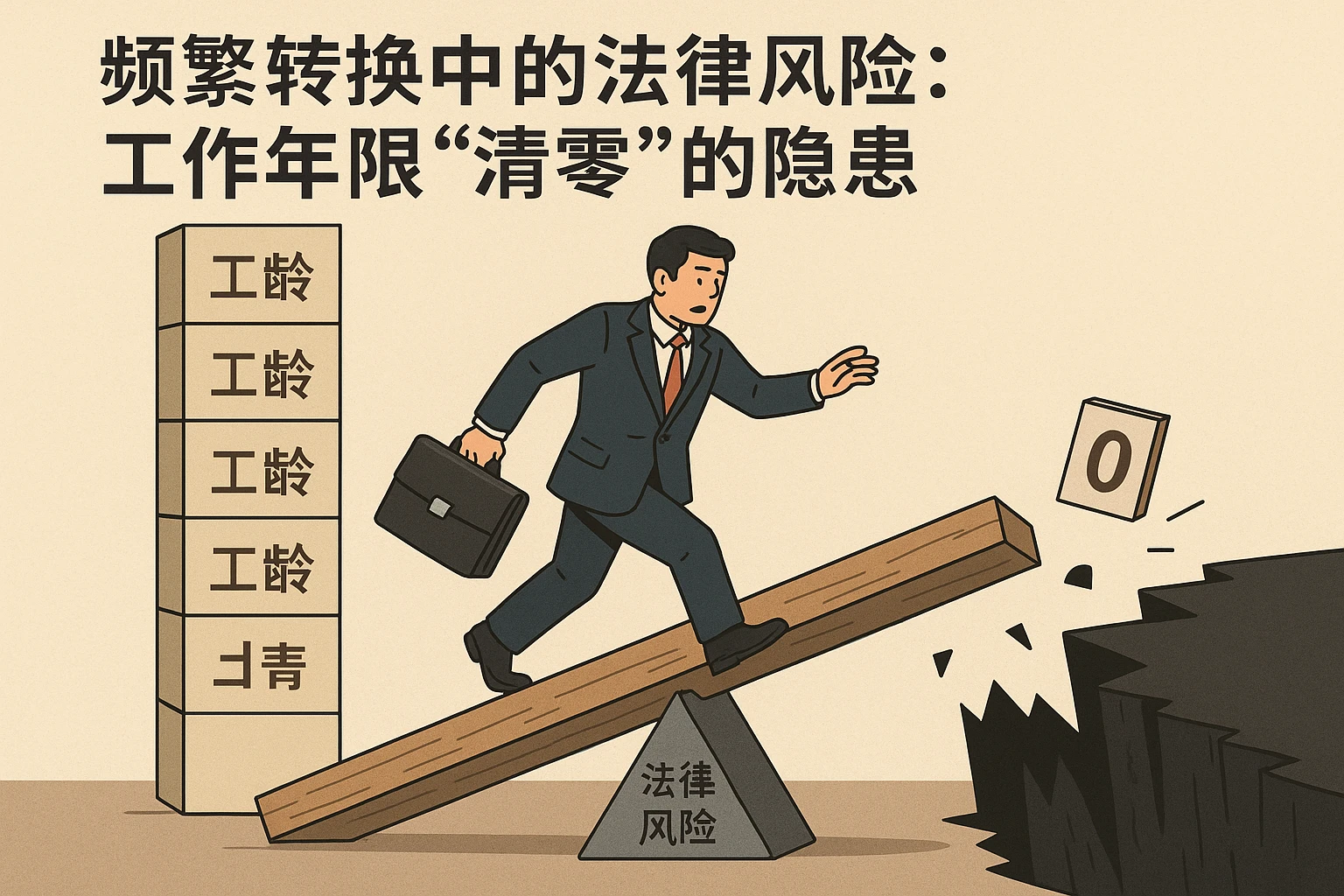2. 频繁转换中的法律风险：工作年限“清零”的隐患