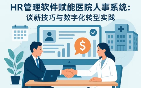 HR管理软件赋能医院人事系统：谈薪技巧与数字化转型实践