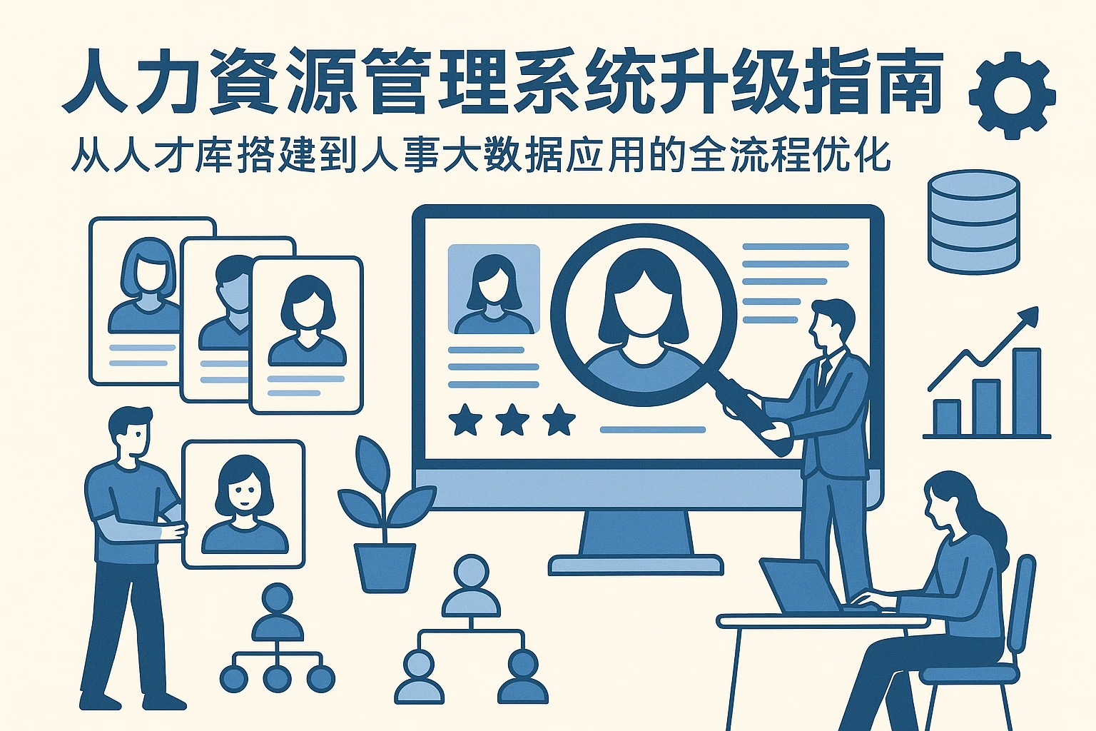 人力资源管理系统升级指南：从人才库搭建到人事大数据应用的全流程优化