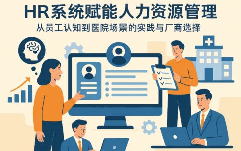 HR系统赋能人力资源管理：从员工认知到医院场景的实践与厂商选择