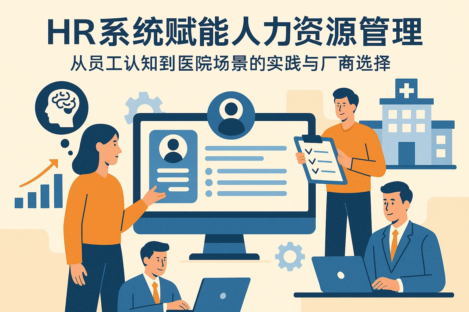 HR系统赋能人力资源管理：从员工认知到医院场景的实践与厂商选择