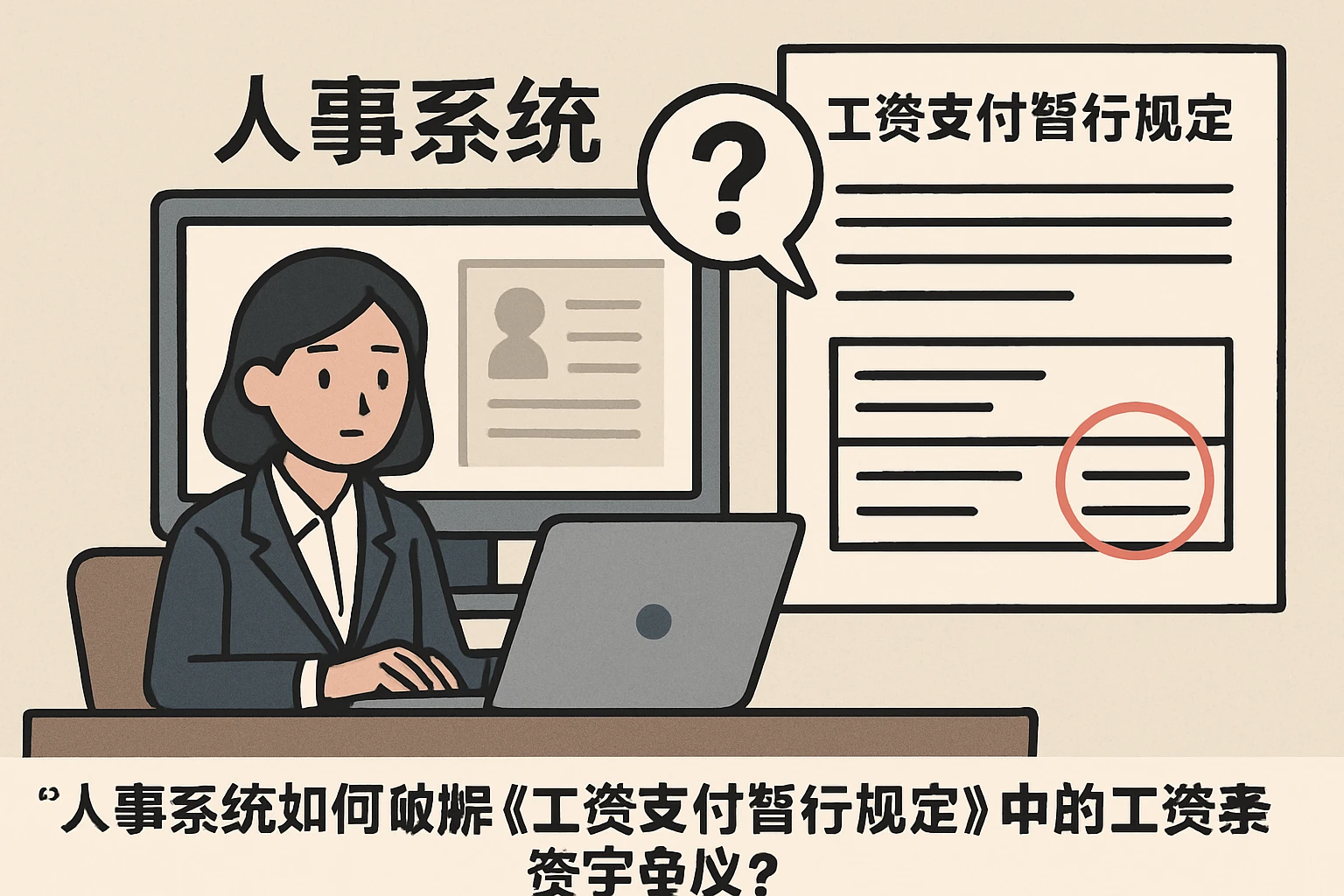 人事系统如何破解《工资支付暂行规定》中的工资条签字争议？