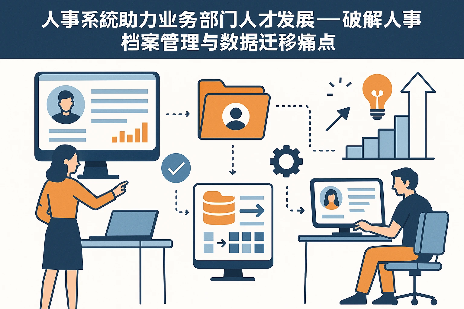人事系统助力业务部门人才发展——破解人事档案管理与数据迁移痛点