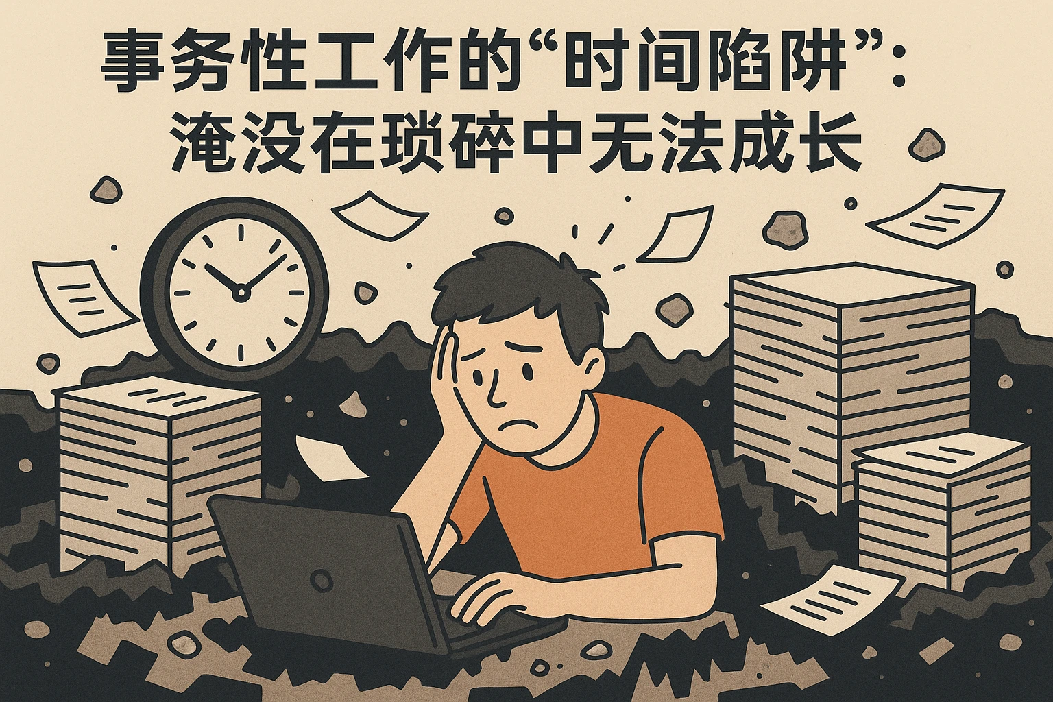 2. 事务性工作的“时间陷阱”：淹没在琐碎中无法成长