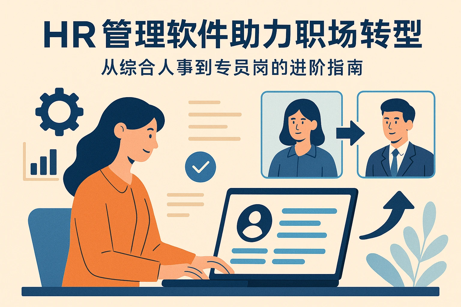 HR管理软件助力职场转型：从综合人事到专员岗的进阶指南