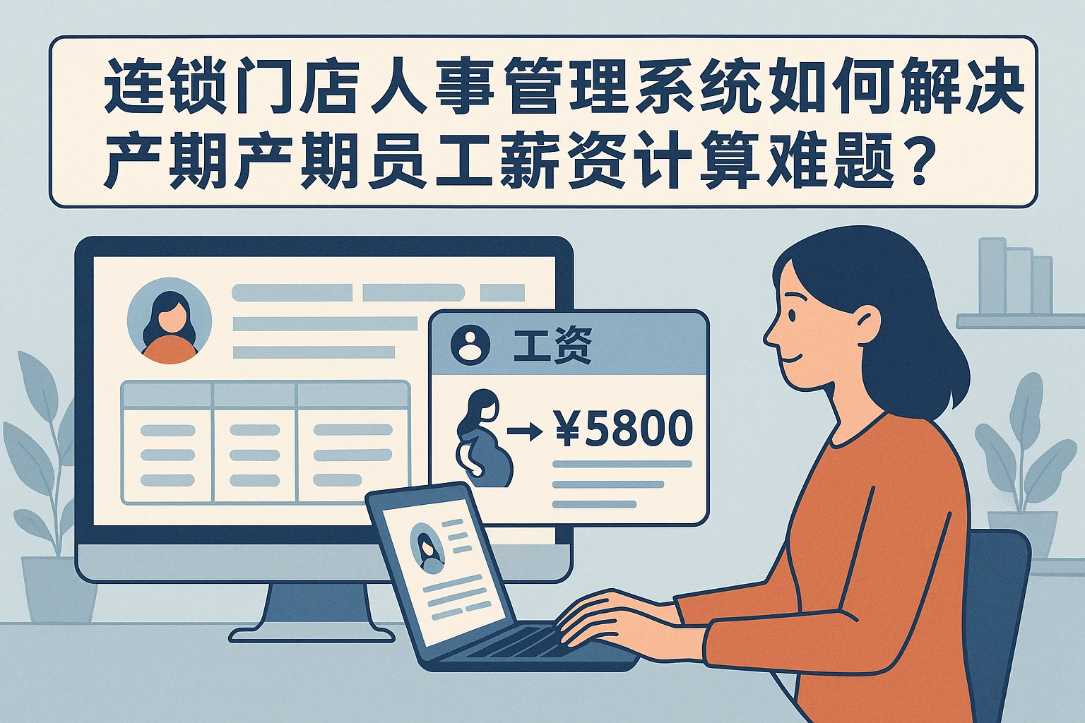 连锁门店人事管理系统如何高效解决产期员工薪资计算难题？