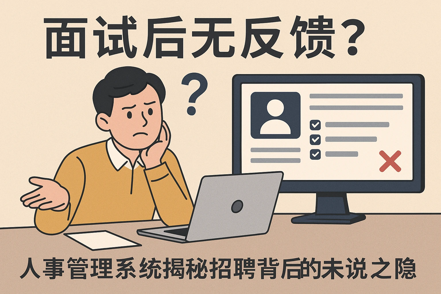 面试后无反馈？人事管理系统揭秘招聘背后的未说之隐