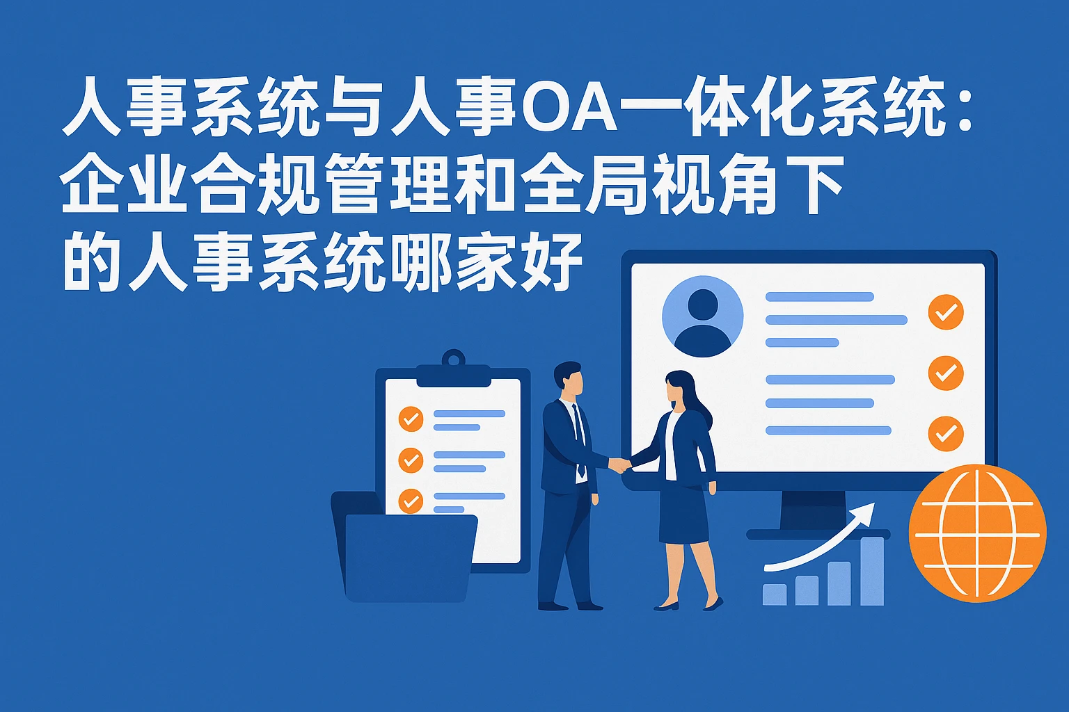 人事系统与人事OA一体化系统：企业合规管理和全局视角下的人事系统哪家好