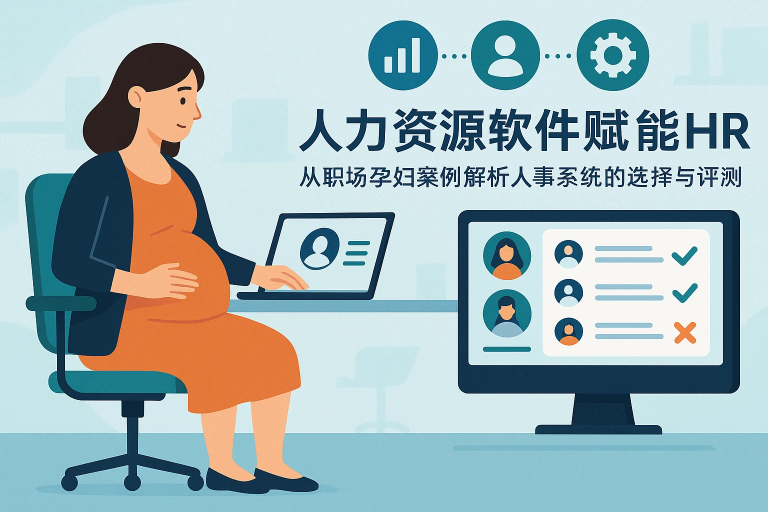 人力资源软件赋能现代HR：从职场孕妇案例解析人事系统的选择与评测
