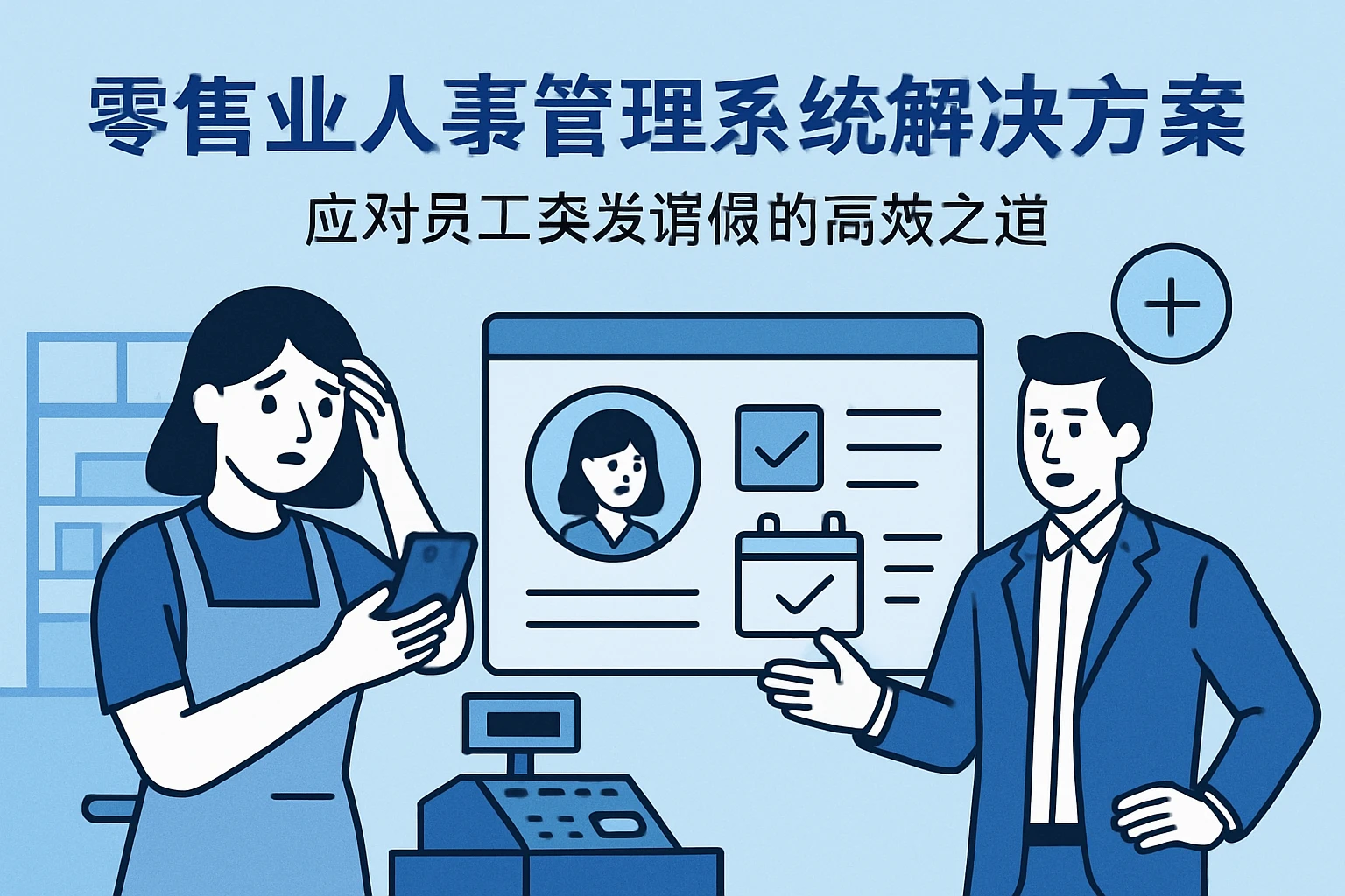 零售业人事管理系统解决方案：应对员工突发请假的高效之道