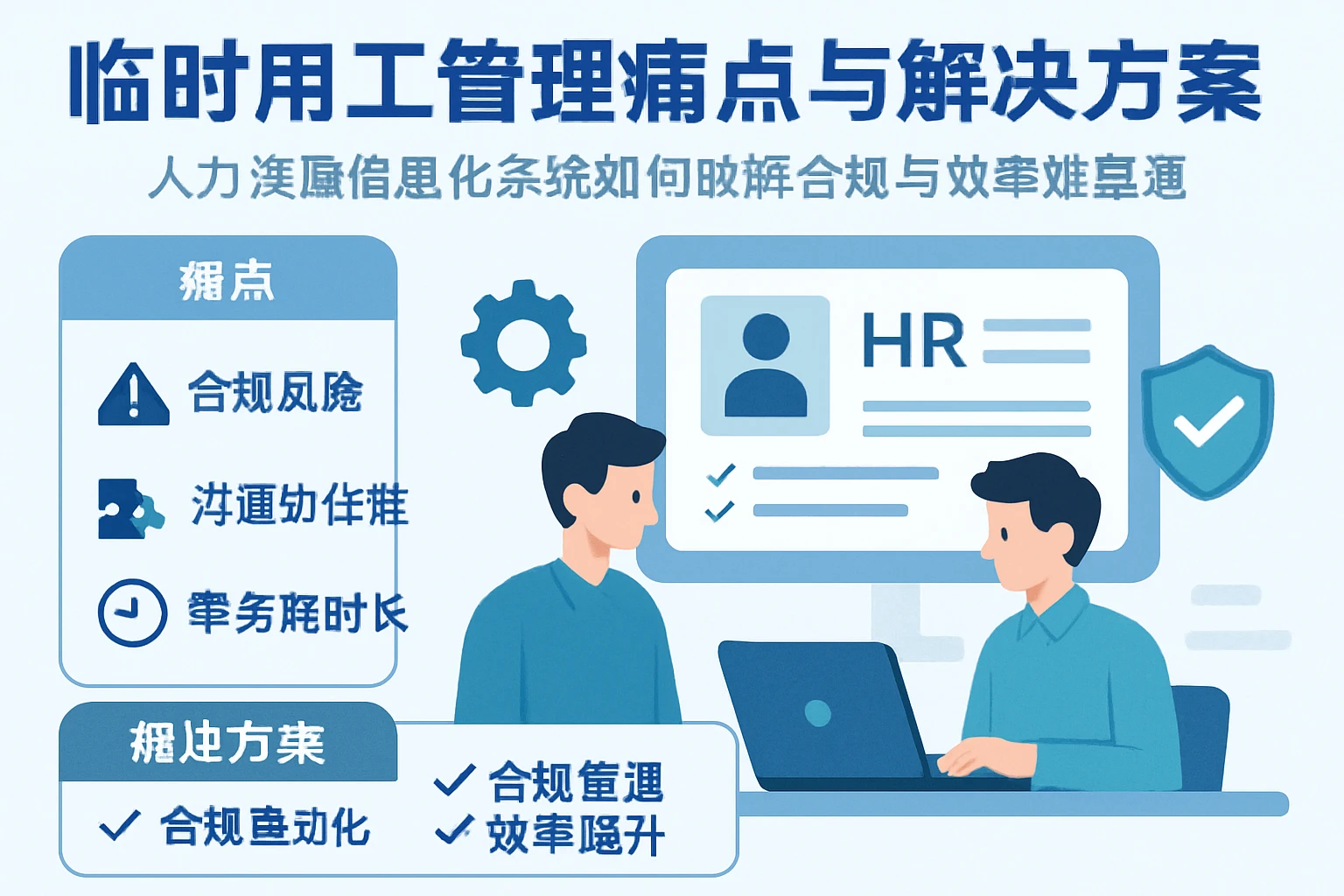 临时用工管理痛点与解决方案：人力资源信息化系统如何破解合规与效率难题
