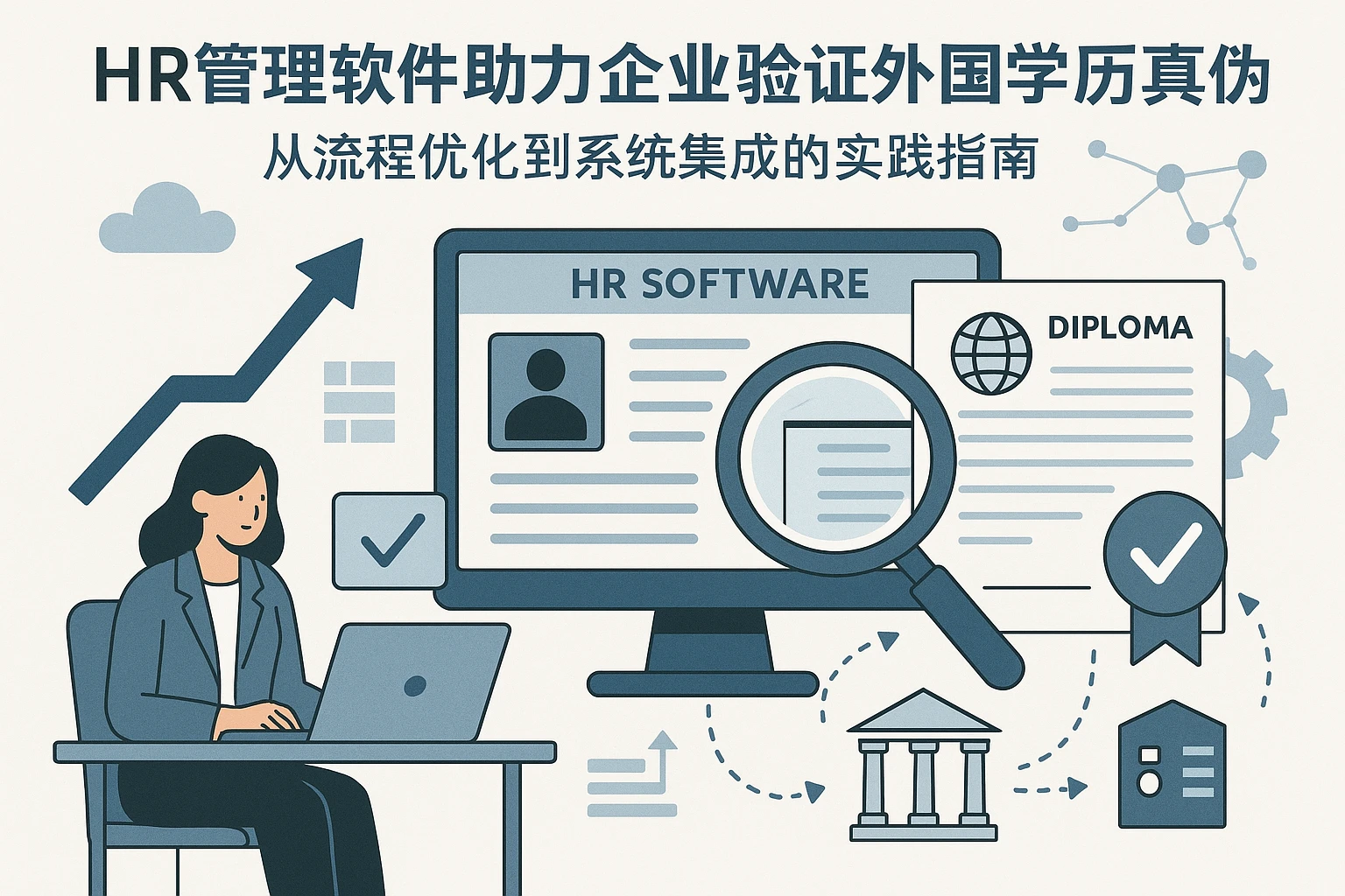 HR管理软件助力企业验证外国学历真伪：从流程优化到系统集成的实践指南