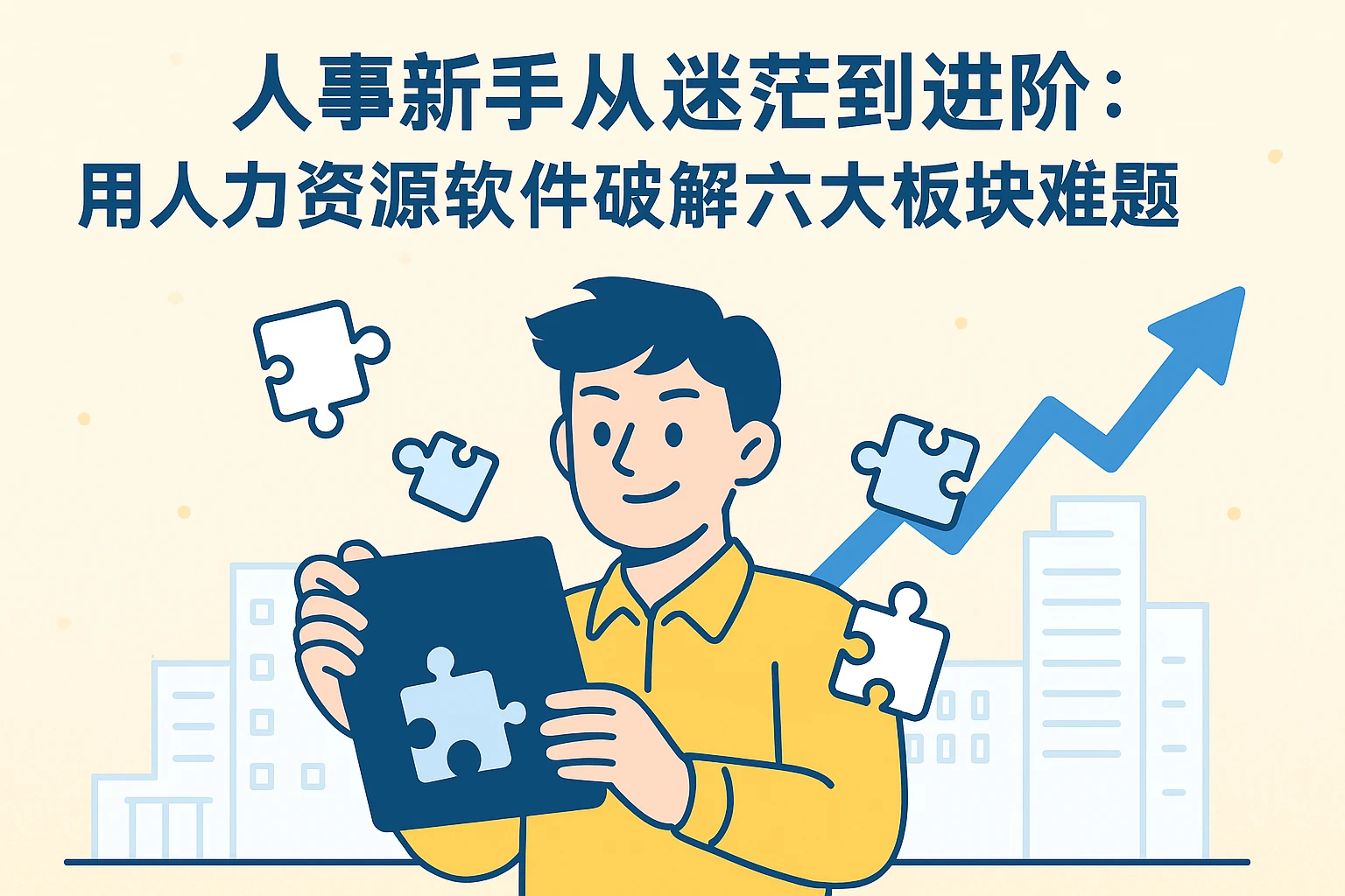 人事新手从迷茫到进阶：用人力资源软件破解六大板块难题