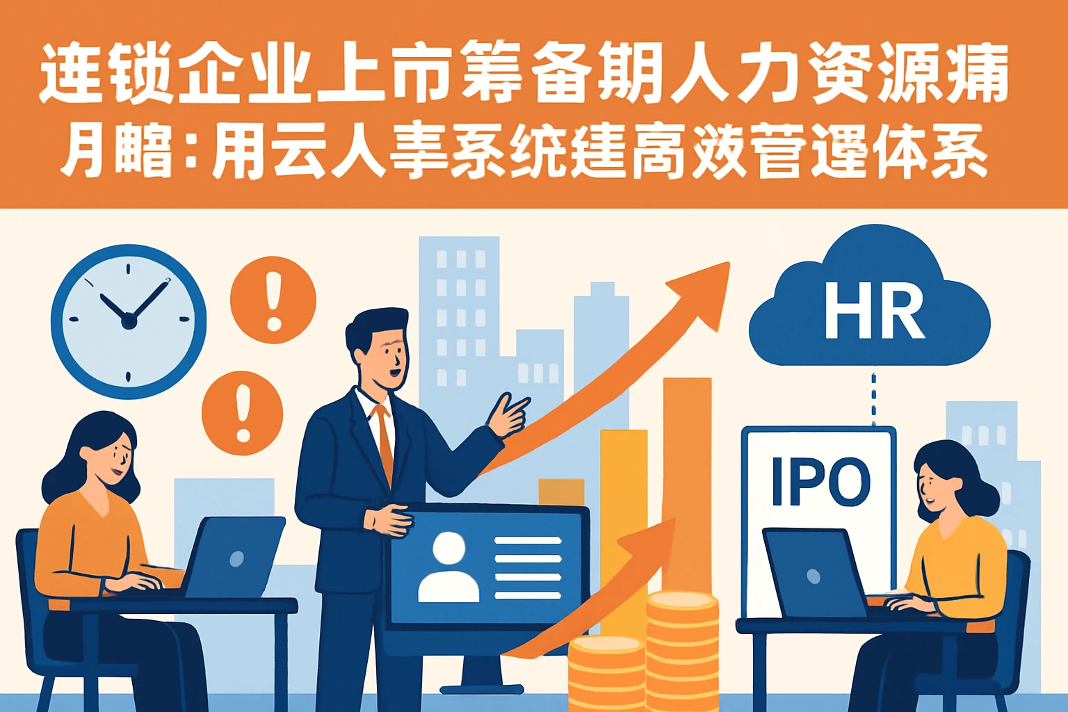连锁企业上市筹备期人力资源痛点破解：用云人事系统构建高效管理体系