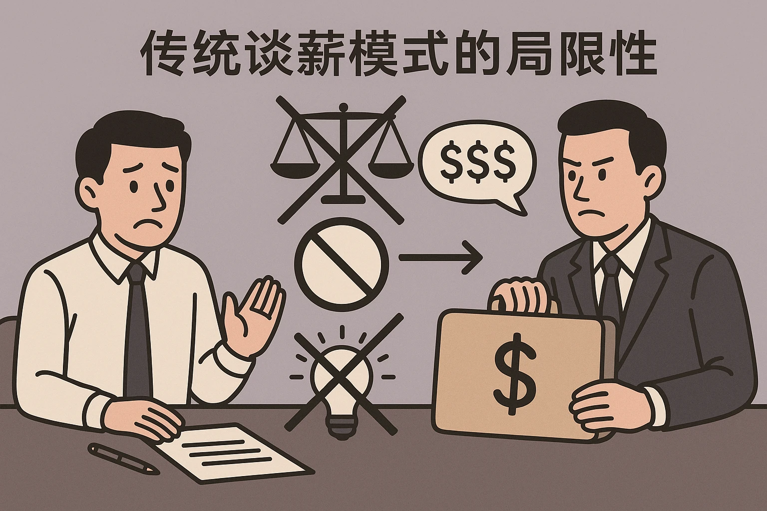 2. 传统谈薪模式的局限性