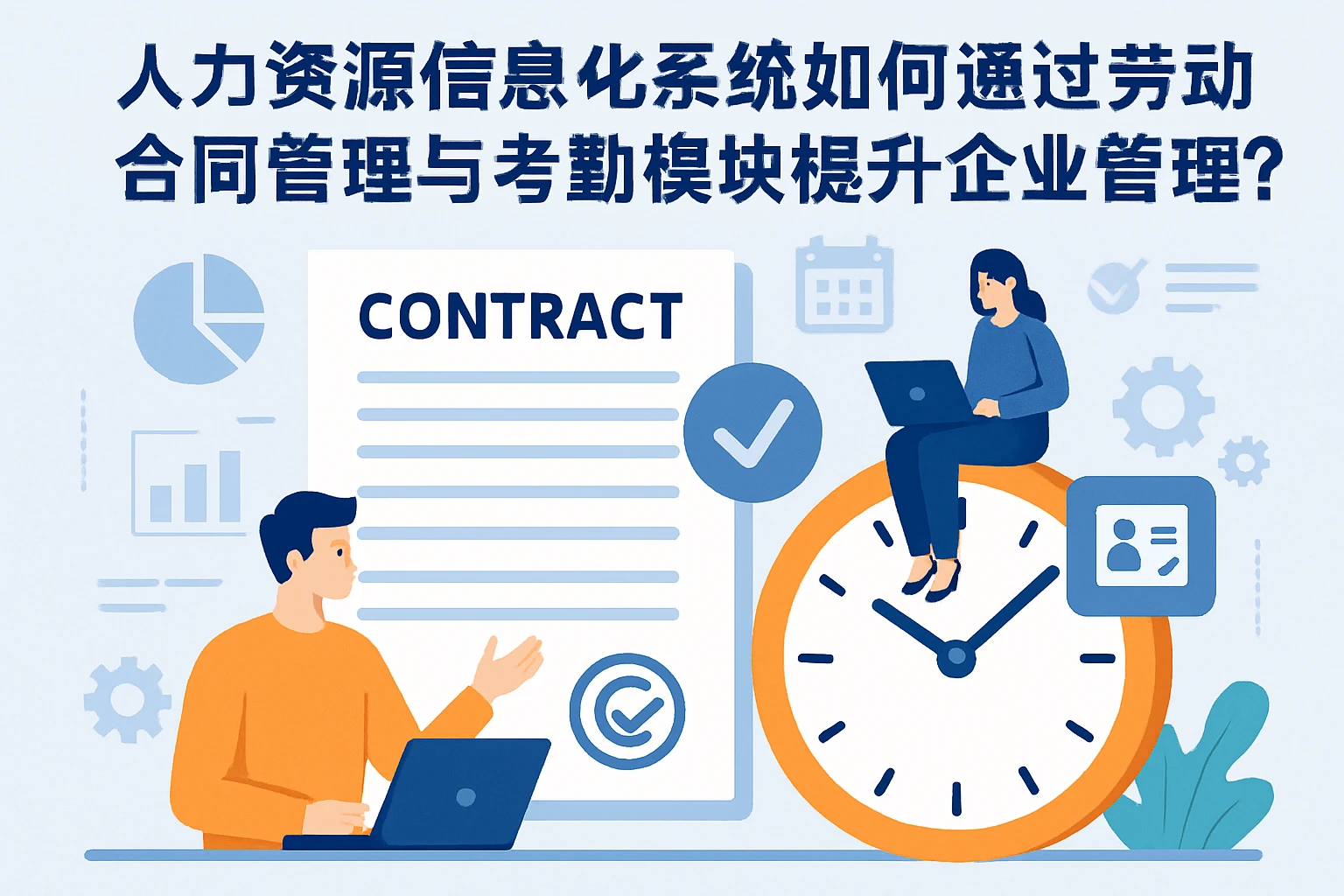 人力资源信息化系统如何通过劳动合同管理与考勤模块提升企业管理效率？