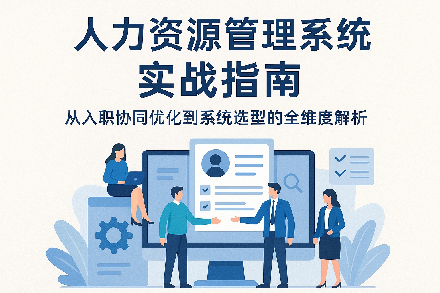人力资源管理系统实战指南：从入职协同优化到系统选型的全维度解析