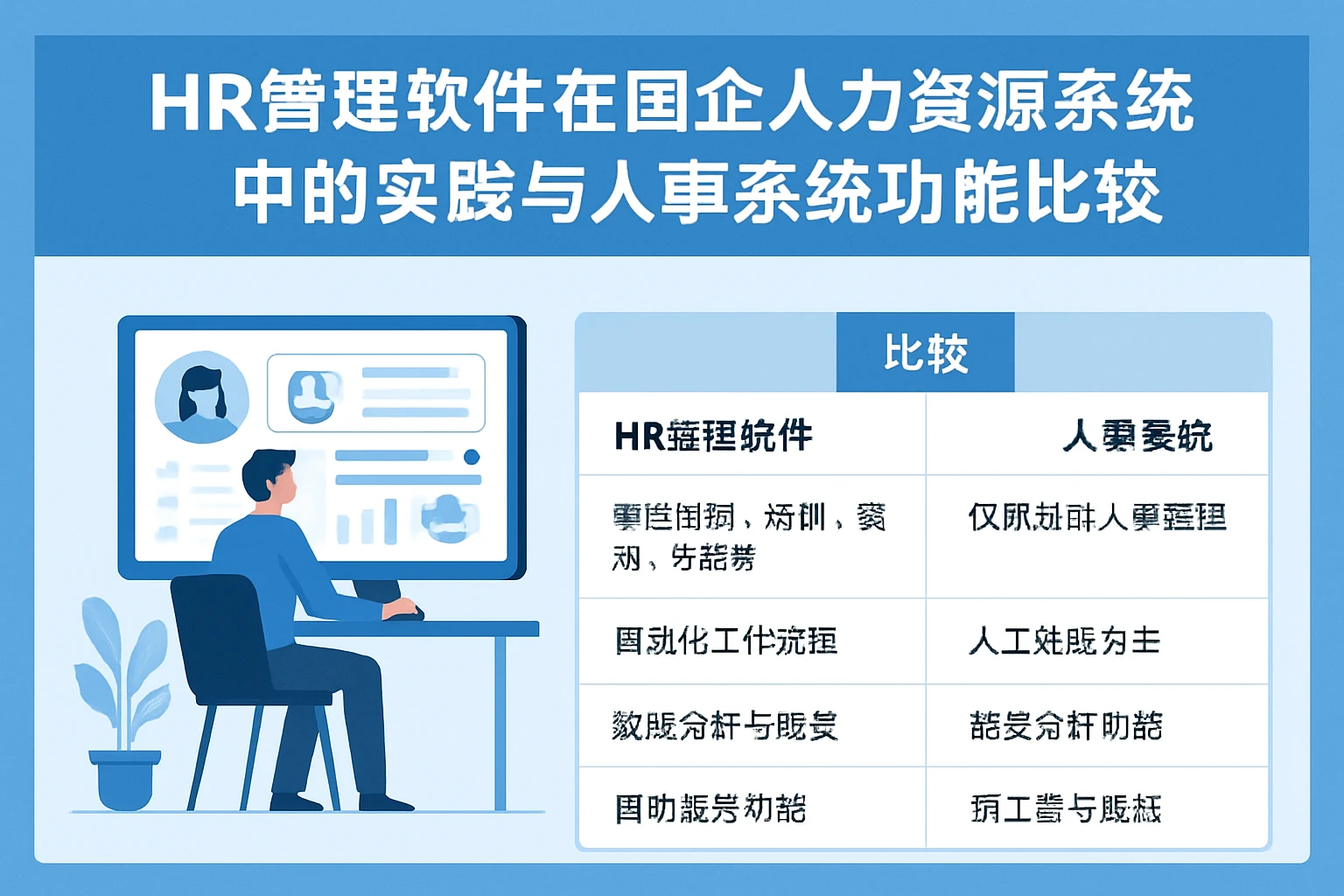 HR管理软件在国企人力资源系统中的实践与人事系统功能比较