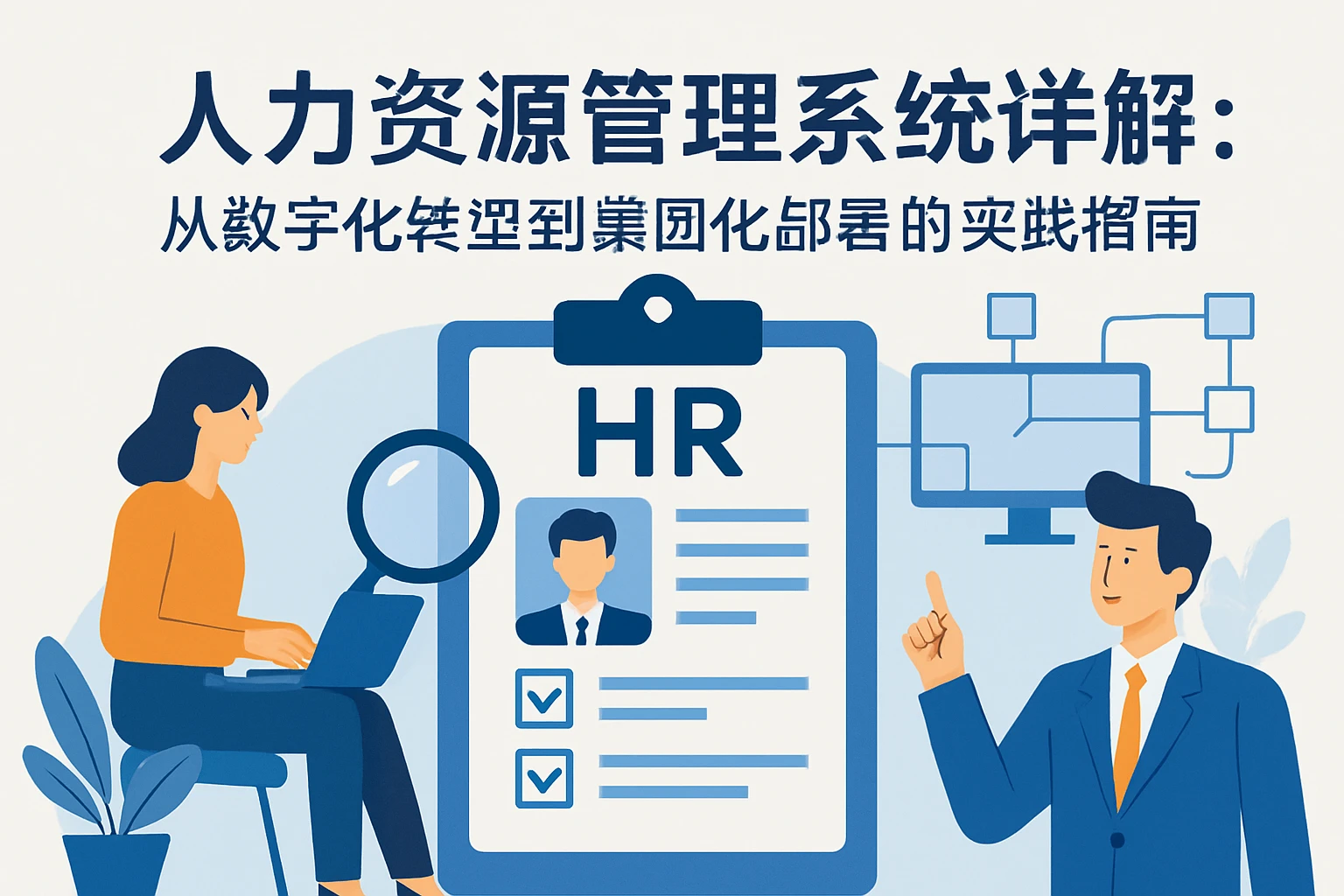 人力资源管理系统详解：从数字化转型到集团化部署的实践指南