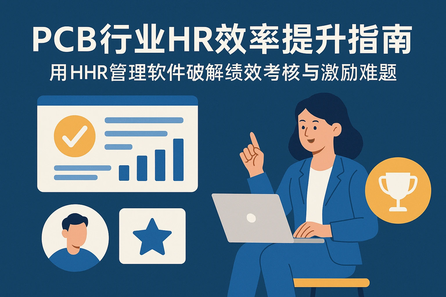PCB行业HR效率提升指南：用HR管理软件破解绩效考核与激励难题