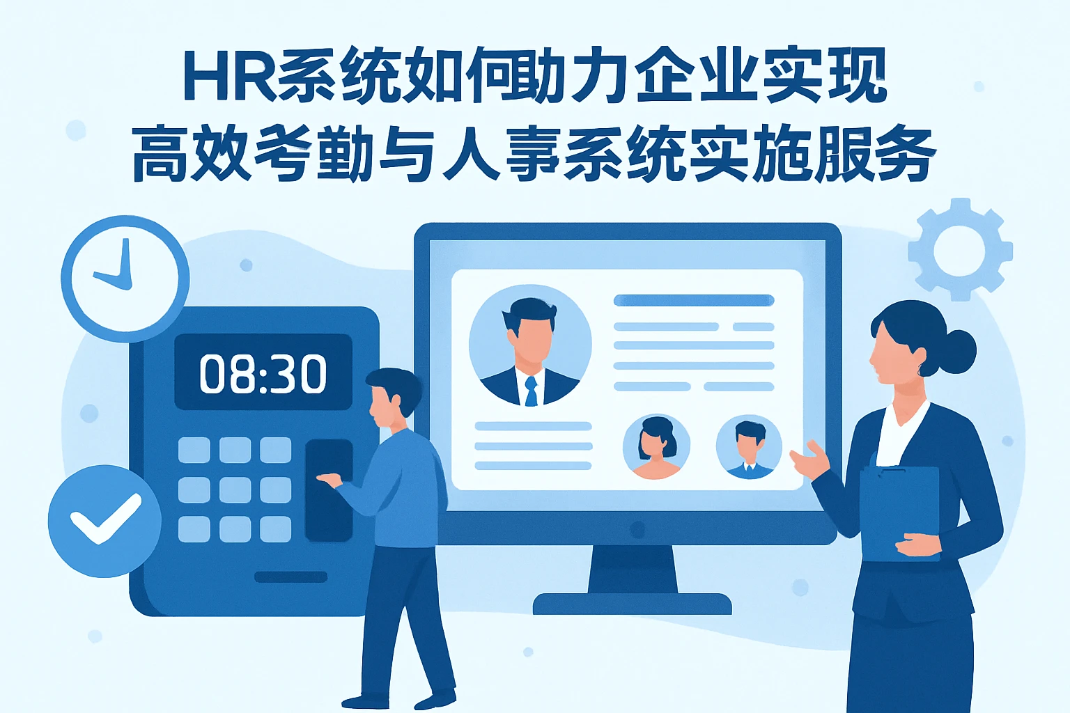 HR系统如何助力企业实现高效考勤与人事系统实施服务