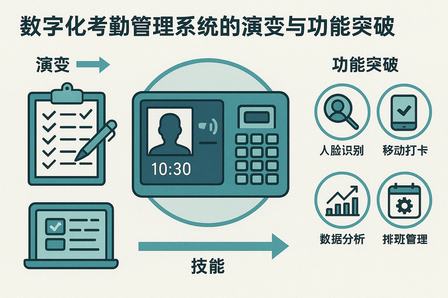 数字化考勤管理系统的演变与功能突破