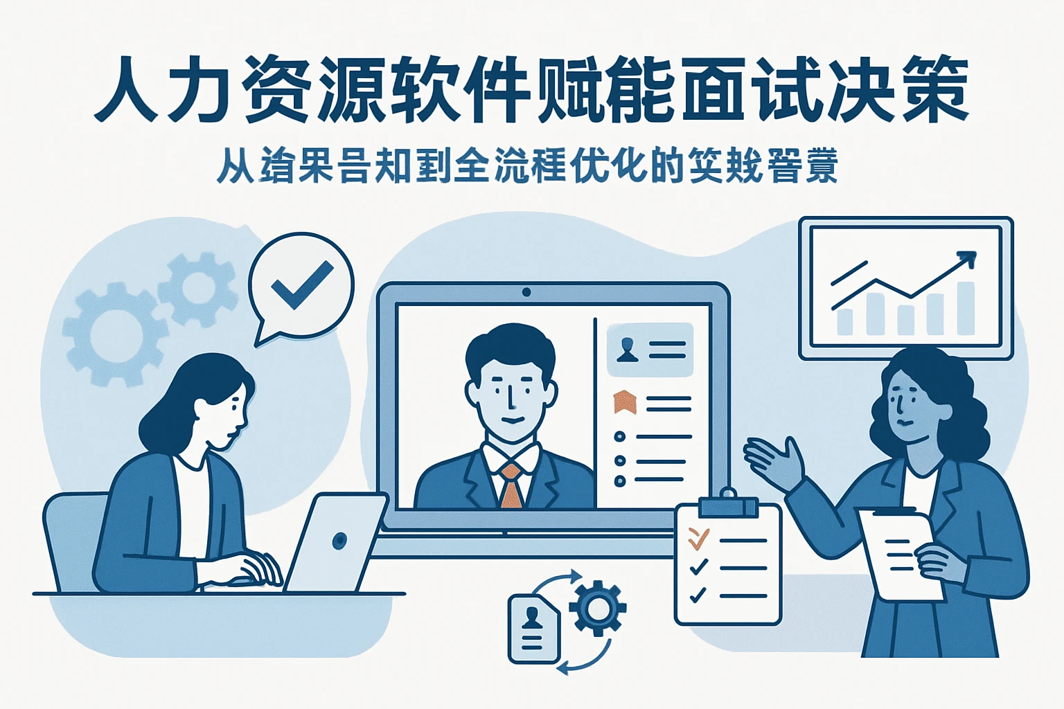 人力资源软件赋能面试决策：从结果告知到全流程优化的实践智慧