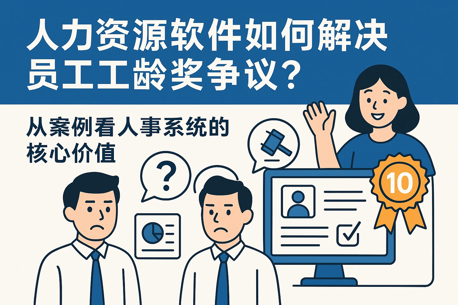 人力资源软件如何解决员工工龄奖争议？从案例看人事系统的核心价值
