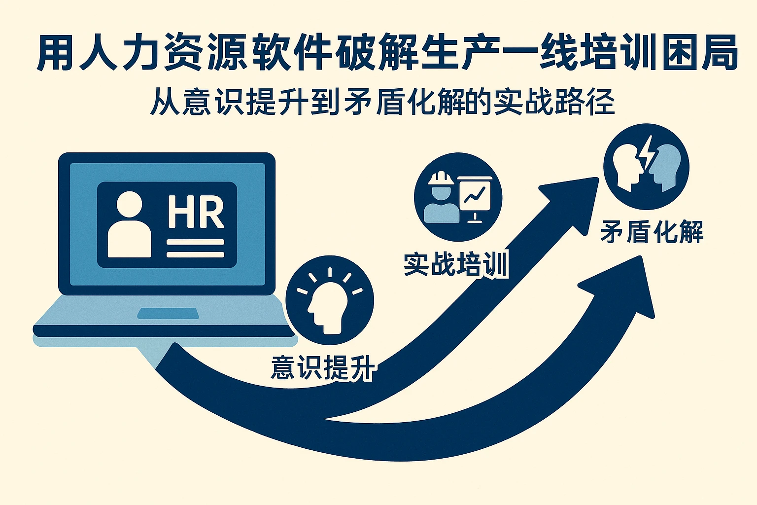 用人力资源软件破解生产一线培训困局：从意识提升到矛盾化解的实战路径