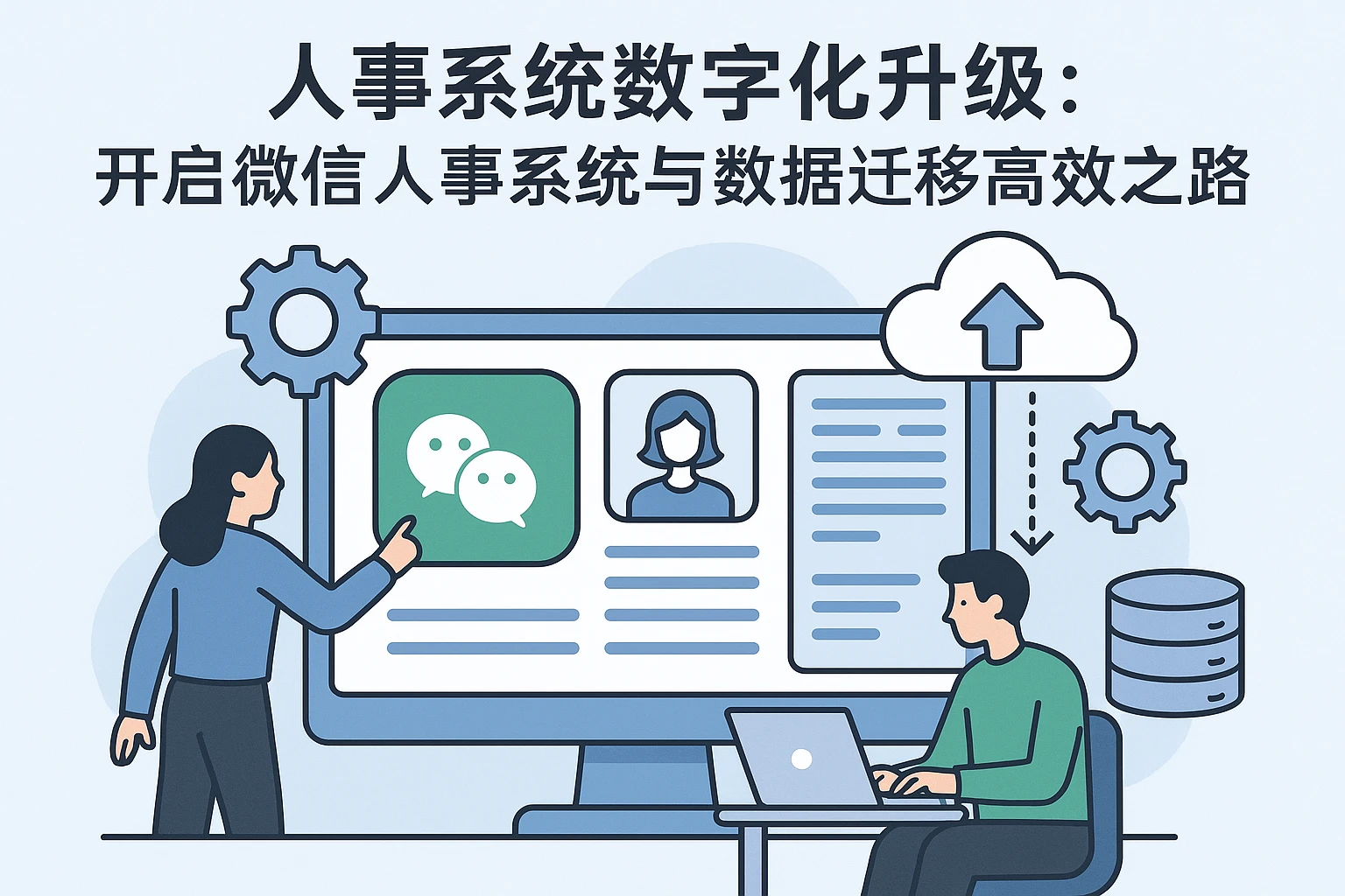 人事系统数字化升级：开启微信人事系统与数据迁移高效之路