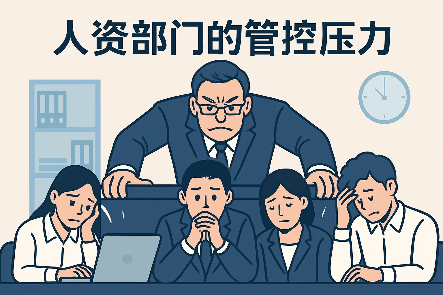 人资部门的管控压力