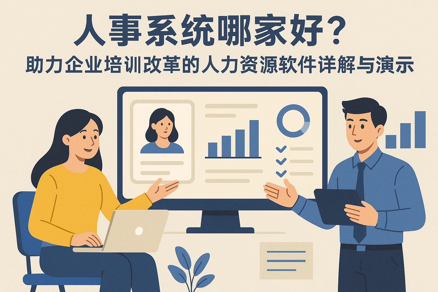 人事系统哪家好？助力企业培训改革的人力资源软件详解与演示