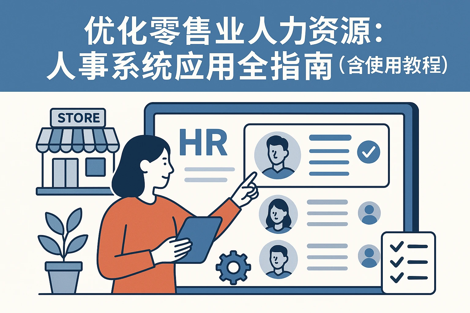 优化零售业人力资源：人事系统应用全指南（含使用教程）