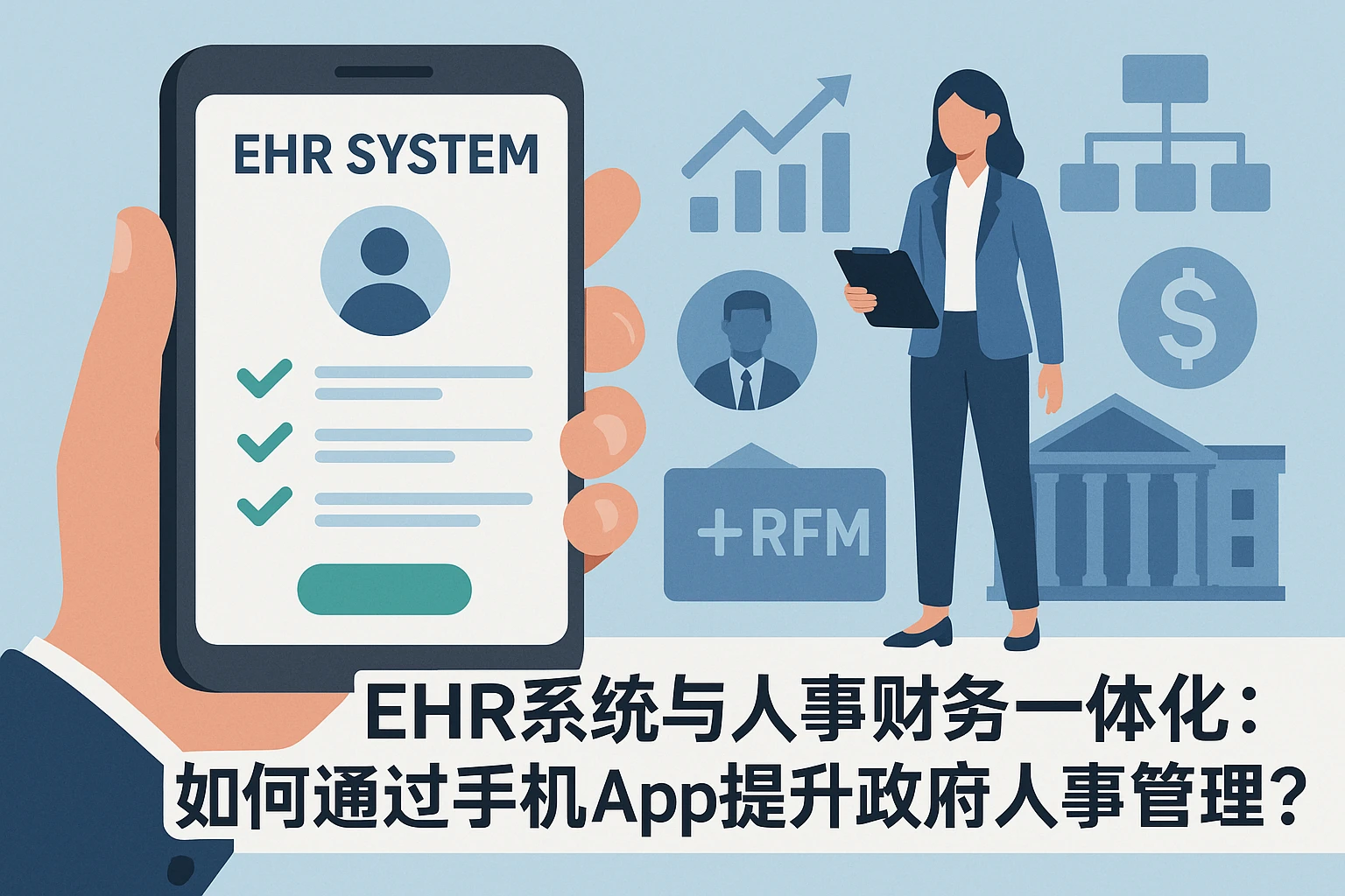 EHR系统与人事财务一体化：如何通过手机App提升政府人事管理效率？