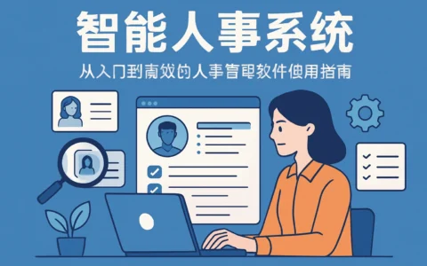 智能人事系统：从入门到高效的人事管理软件使用指南