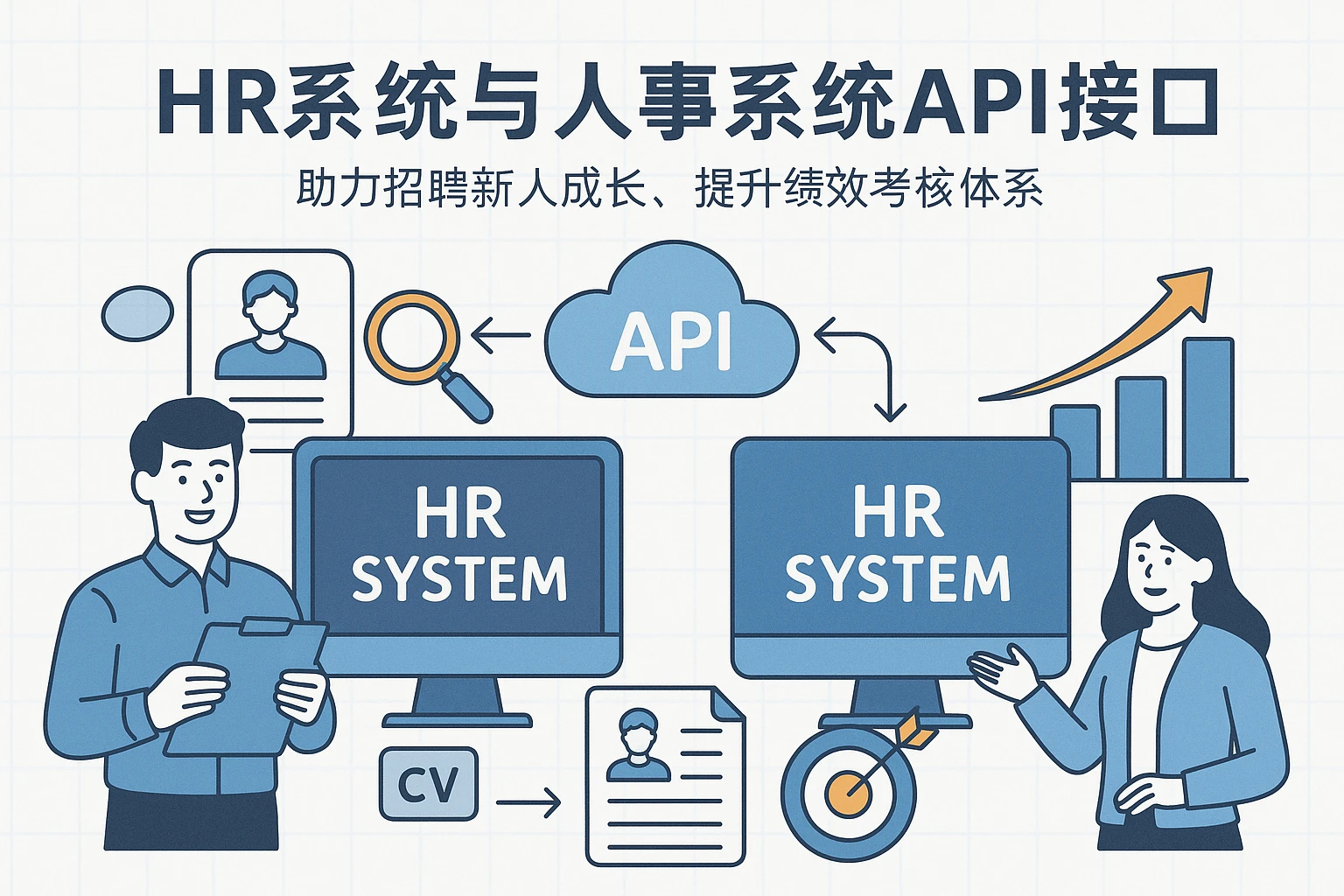 HR系统与人事系统API接口：助力招聘新人成长，提升绩效考核体系