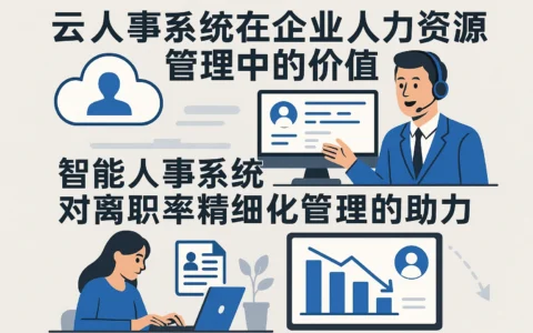 云人事系统在企业人力资源管理中的价值与智能人事系统对离职率精细化管理的助力