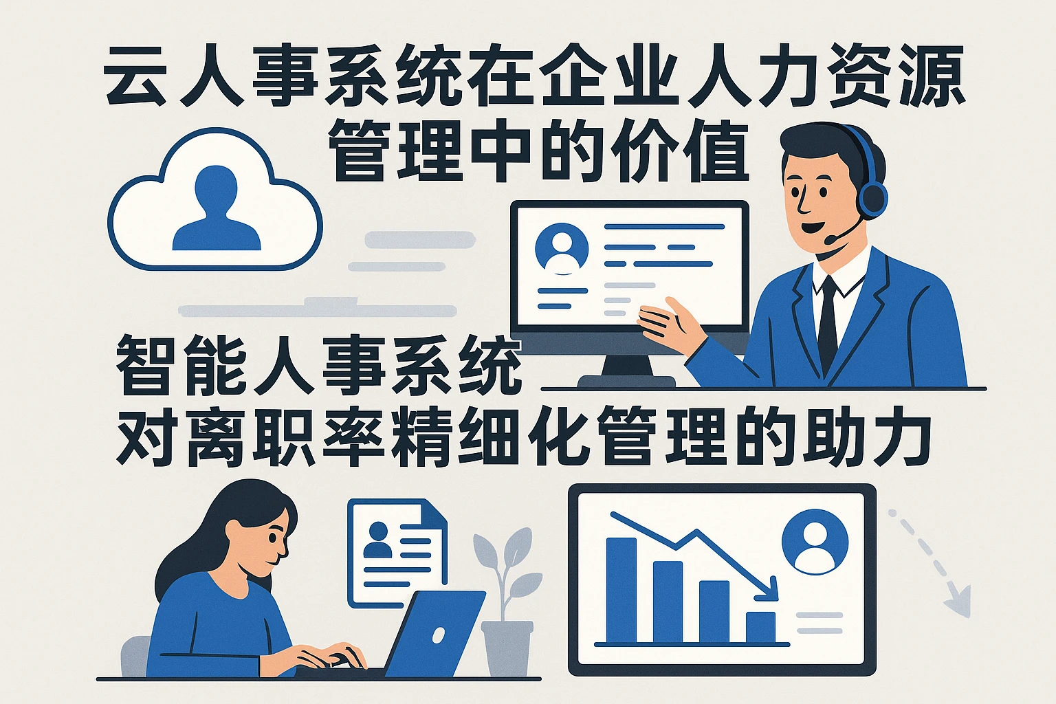 云人事系统在企业人力资源管理中的价值与智能人事系统对离职率精细化管理的助力
