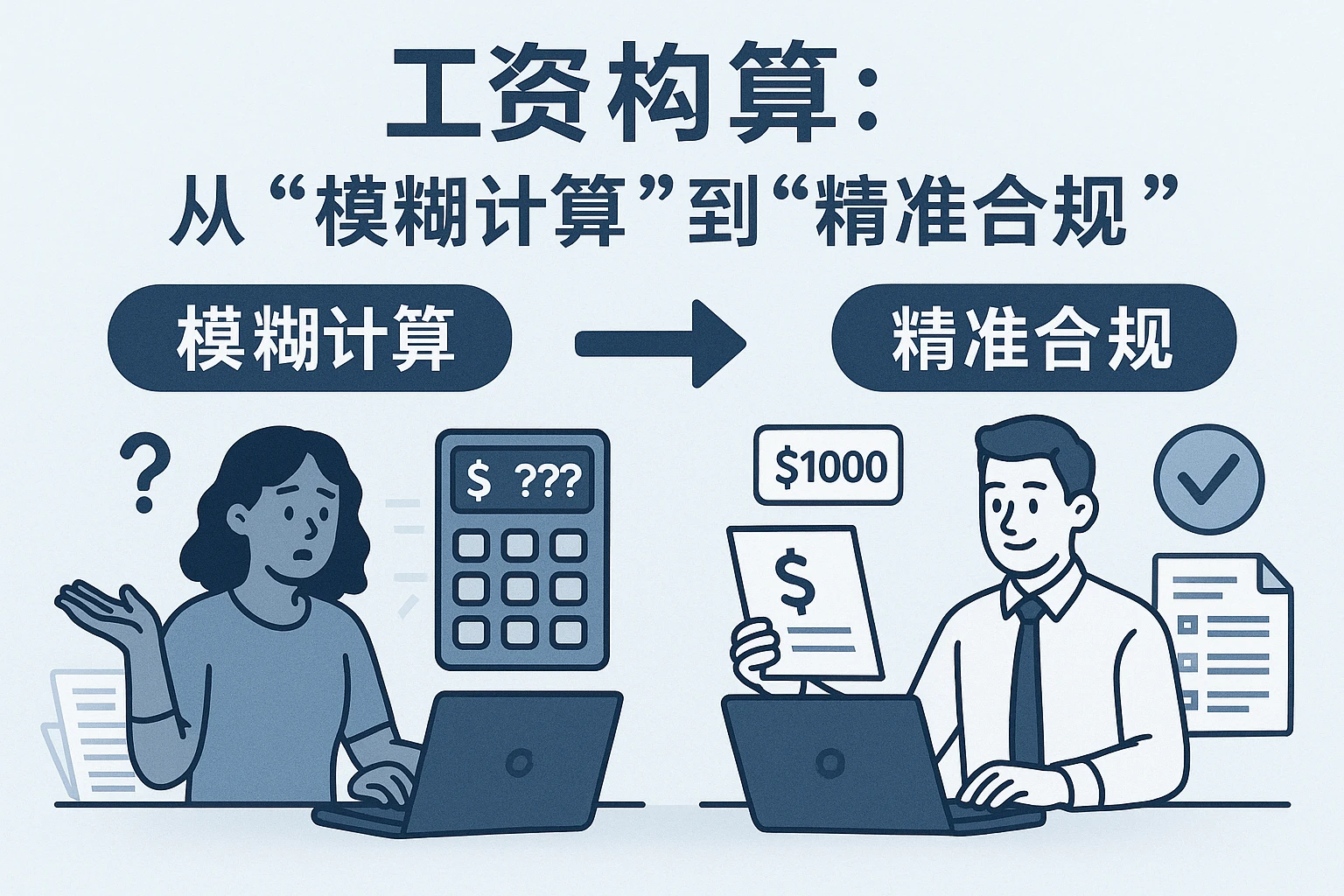 2. 工资核算：从“模糊计算”到“精准合规”