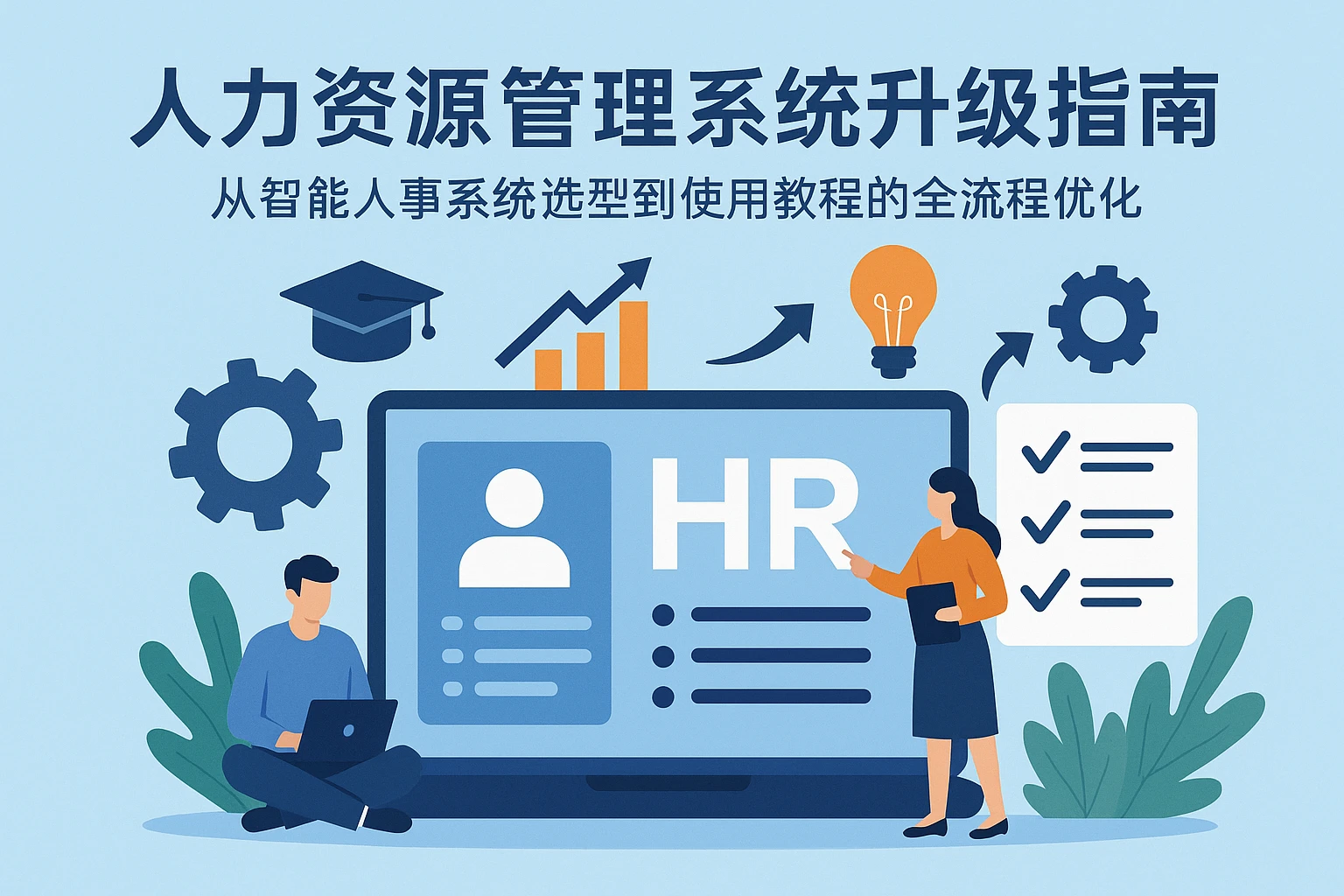 人力资源管理系统升级指南：从智能人事系统选型到使用教程的全流程优化