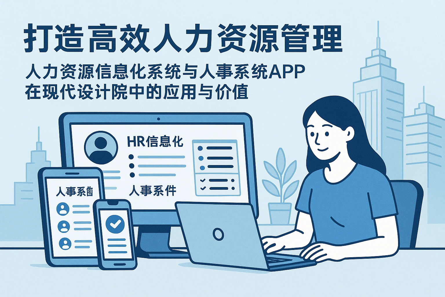 打造高效人力资源管理——人力资源信息化系统与人事系统APP在现代设计院中的应用与价值