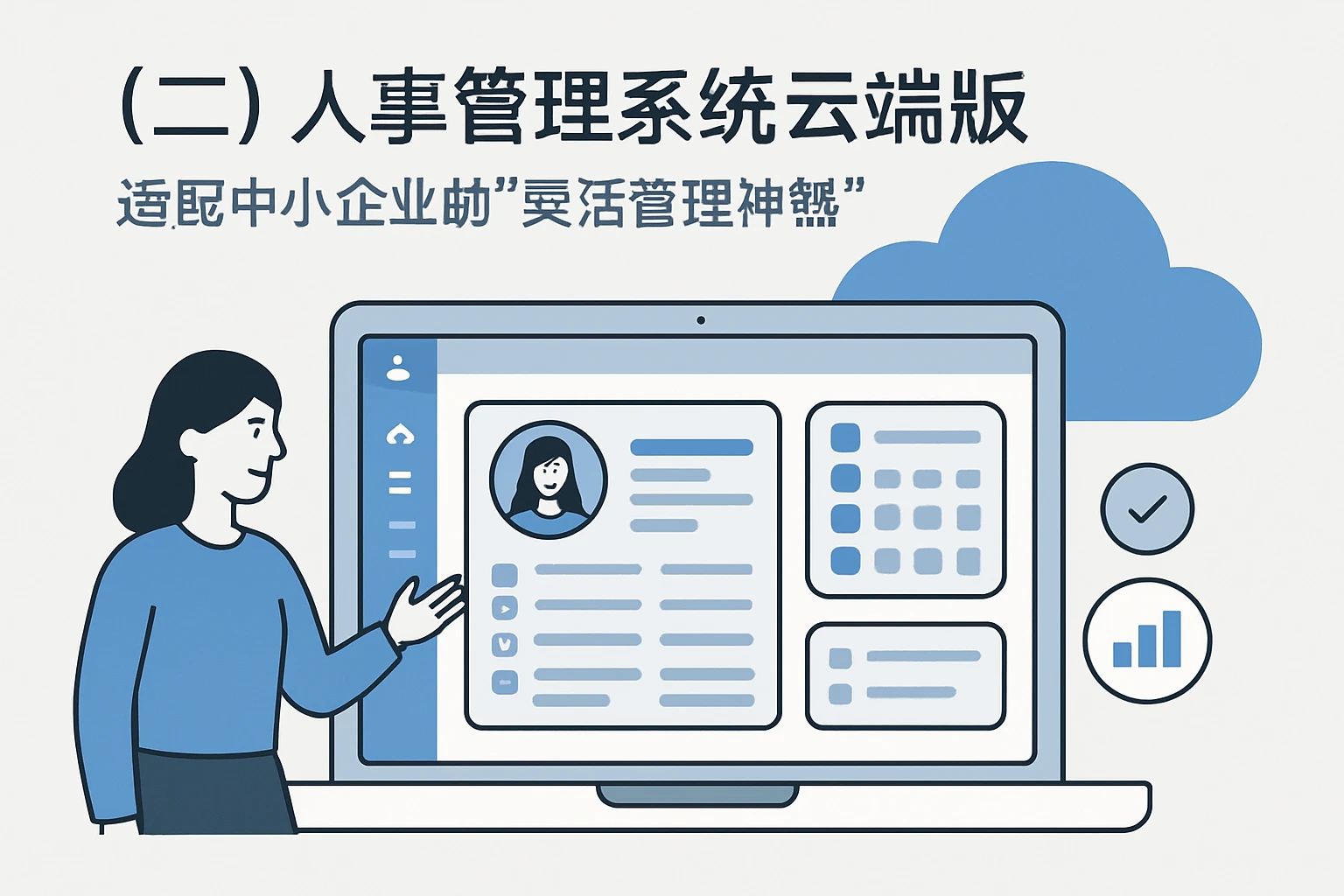 （二）人事管理系统云端版：适配中小企业的“灵活管理神器”