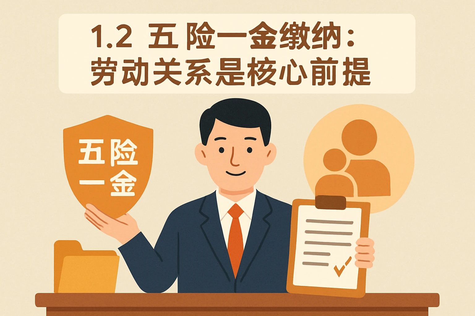 1.2 五险一金缴纳：劳动关系是核心前提