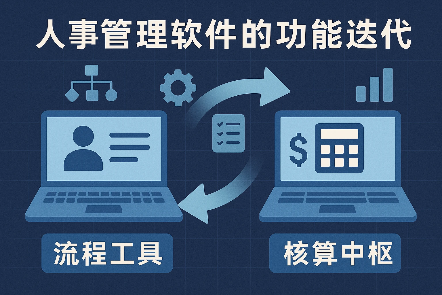 人事管理软件的功能迭代：从“流程工具”到“核算中枢”
