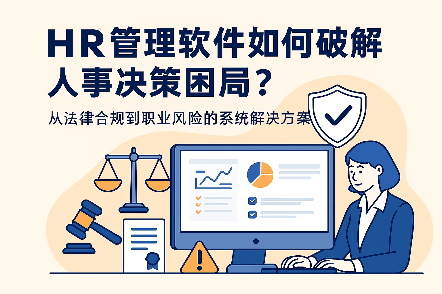 HR管理软件如何破解人事决策困局？从法律合规到职业风险的系统解决方案