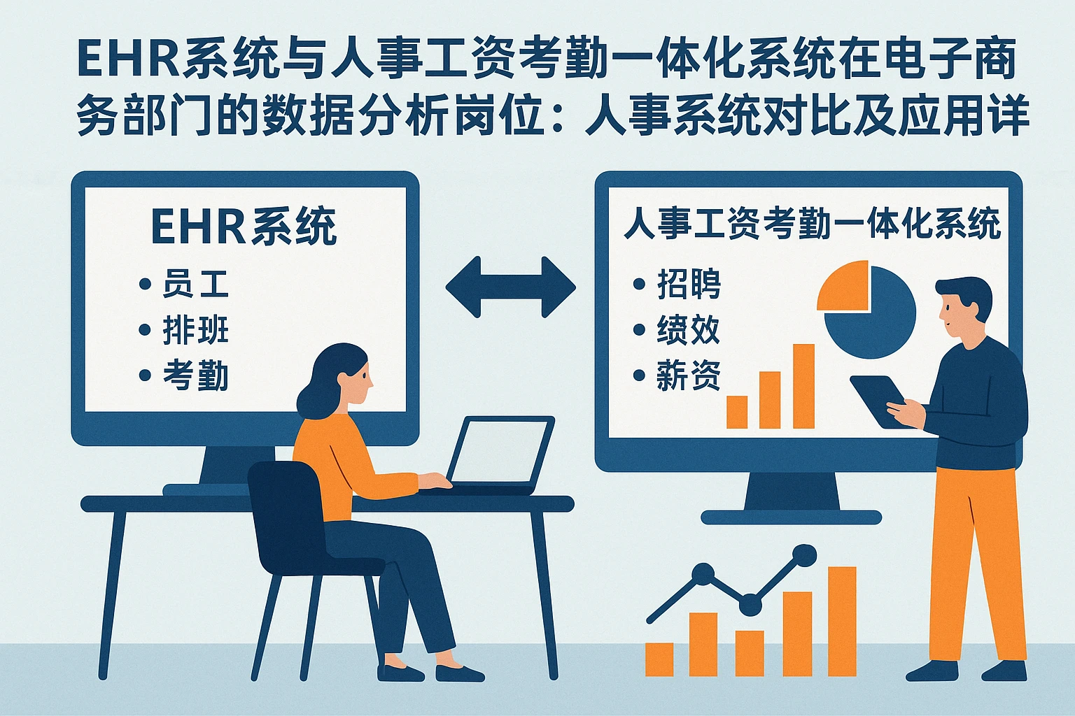 ehr系统与人事工资考勤一体化系统在电子商务部门的数据分析岗位：人事系统对比及应用详解